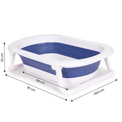 Eco Toys Sklopiva kadica za bebe Sa Odvodom HA-B27 BLUE