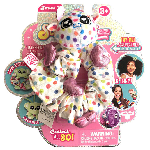 Scrunchmiez SCRUNCHMIEZ Gumica za kosu sa plišanim ljubimcima manja