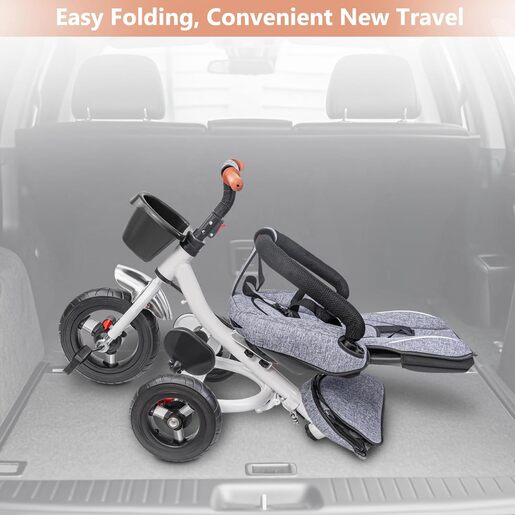 Tricikl Playtime 420 - siva