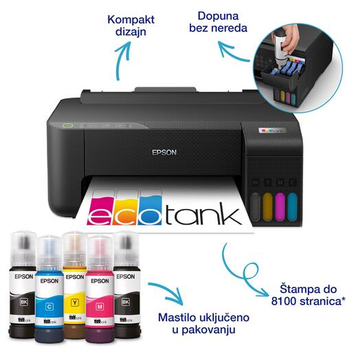 Epson inkjet štampač EcoTank L1270, C11CJ71407