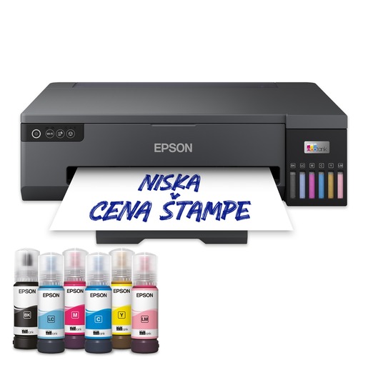 Epson foto štampač EcoTank L18050 A3+, C11CK38402