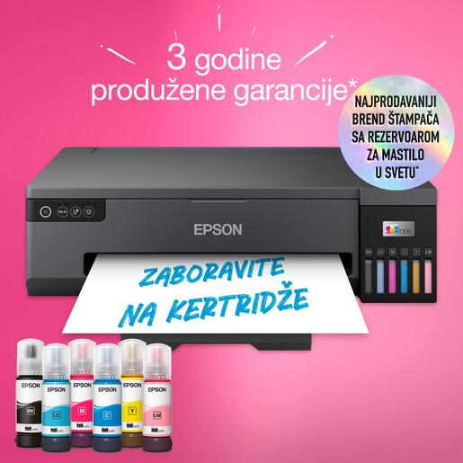 Epson foto štampač EcoTank L18050 A3+, C11CK38402