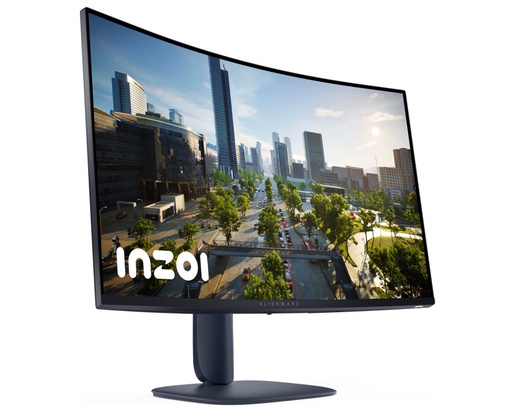 Monitor 31.5 DELL AW3225DM Alienware QHD, VA, zakrivljeni, FreeSync, 180Hz, 1ms, DP, HDMI, gaming