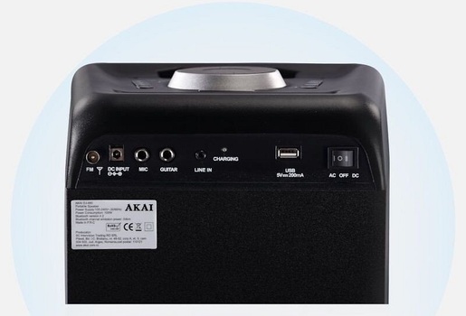 Akai DJ-880, Bluetooth Zvučnik