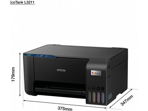 Epson multifunkcionalni inkjet štampač EcoTank L3211, C11CJ68402