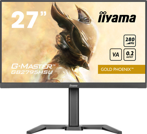 Monitor 27 IIYAMA G-Master Gold Phoenix GB2795HSU-B1, FHD, Fast VA, 280Hz, 0.2ms, HDMI, DP, pivot, gaming