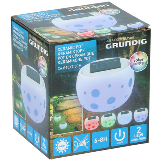 Grundig solarna lampa - žardinjera