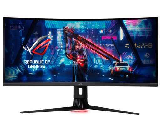 Monitor 34 ASUS ROG Strix XG349C, UWQHD/2K,  Fast IPS, zakrivljeni, 180Hz, 1ms, HDMI, DP, pivot, gaming