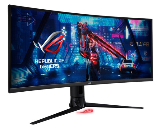 Monitor 34 ASUS ROG Strix XG349C, UWQHD/2K,  Fast IPS, zakrivljeni, 180Hz, 1ms, HDMI, DP, pivot, gaming