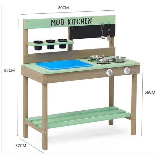 KINDER HOME Dečija drvena kuhinja 2424