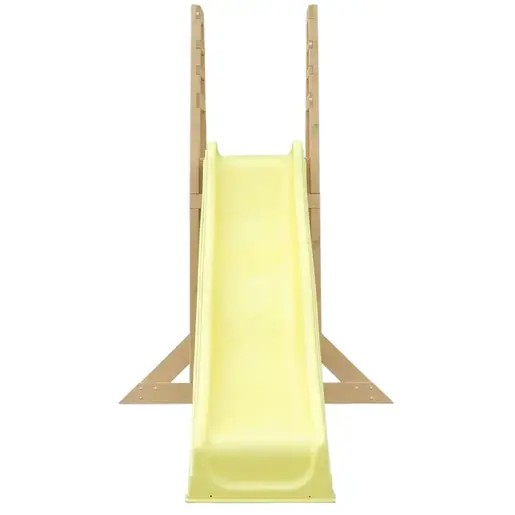 KINDER HOME Dečija drvena penjalica sa toboganom C440