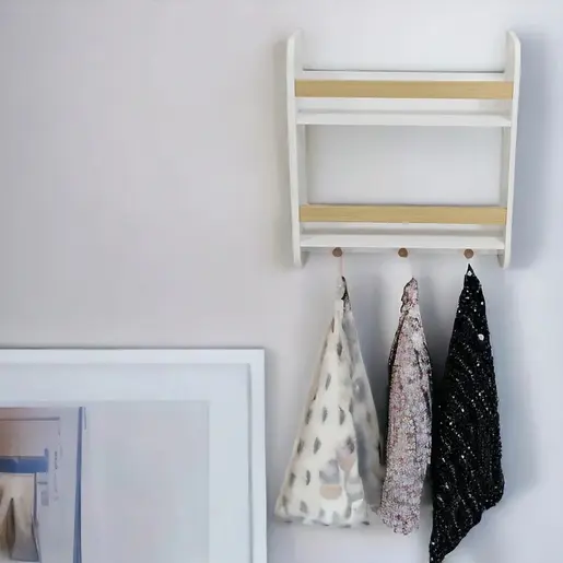 KINDER HOME Dečija polica bela, za dečiju sobu TF-6931