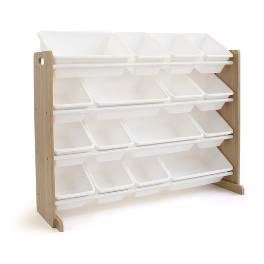 KINDER HOME Dečija drvena polica bela JVTR-3278