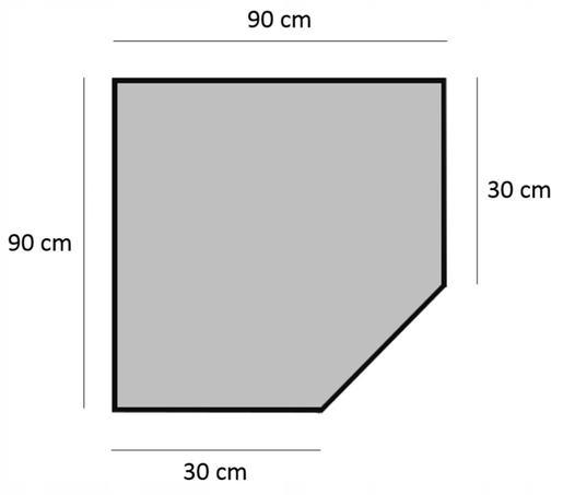 Chomik Metalna ugaona polica 5 nivoa GWI0892