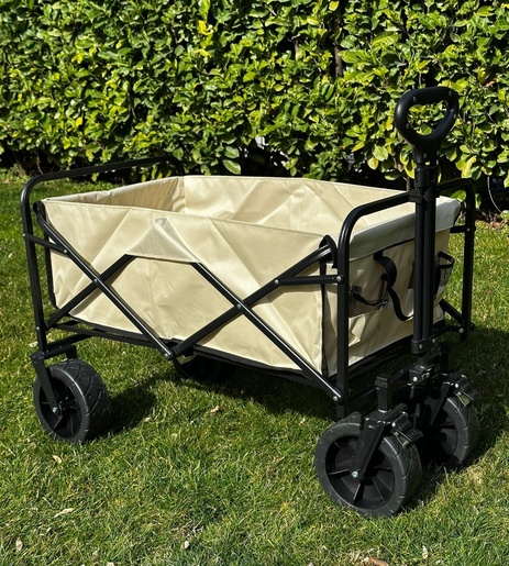 Bolzz Kolica za plazu hakli crem BOLKOLCREM