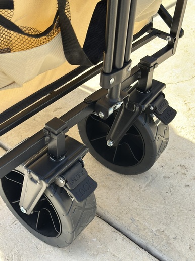 Bolzz Kolica za plazu hakli crem BOLKOLCREM