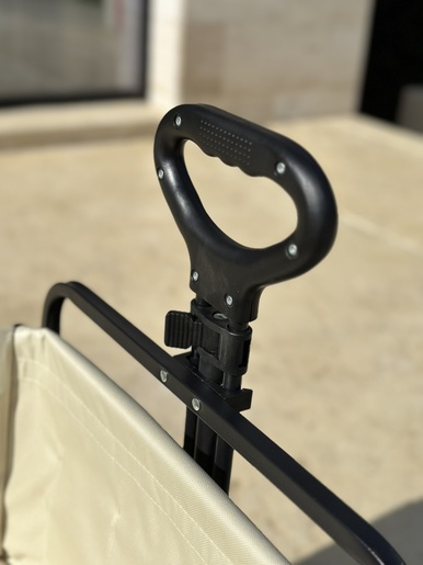 Bolzz Kolica za plazu hakli crem BOLKOLCREM