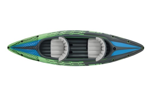 Intex Challenger k2 kajak na naduvavanje za 2 osobe, vesla, pumpa, pokrivač, 68306