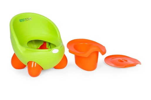 Eco Toys Noša za decu sa uklonivim umetkom i neklizajućim nogicama, zelena, PP112 GREEN