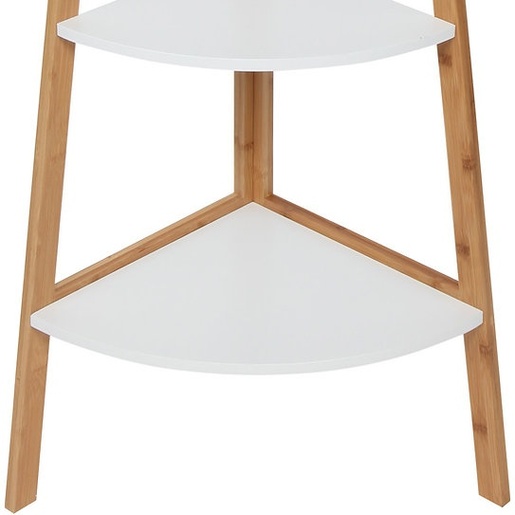 Bolzz Ugaona polica bamboo 5 BOLBAMB0005