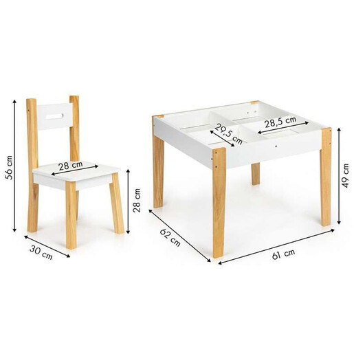 Eco Toys Sto+2 dečije stolice OT143