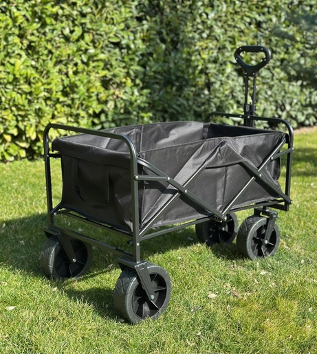 Bolzz Kolica za plazu hakli crna BOLKOLBLCK