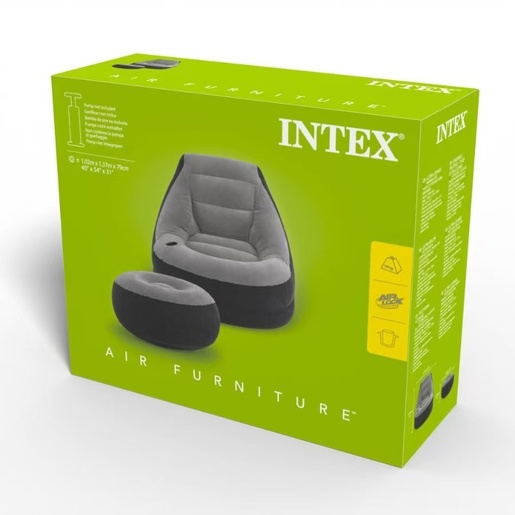 Intex Fotelja na naduvavanje + tabure 1 BOLFOTINTEX1