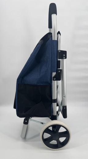 Bolzz Kolica za pijacu sa sedistem plavo-crna BOLKOLSEDNAV