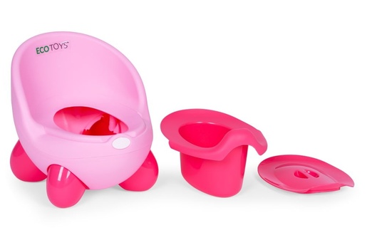 Eco Toys Noša za decu sa uklonivim umetkom i neklizajućim nogicama, roze, PP112 PINK