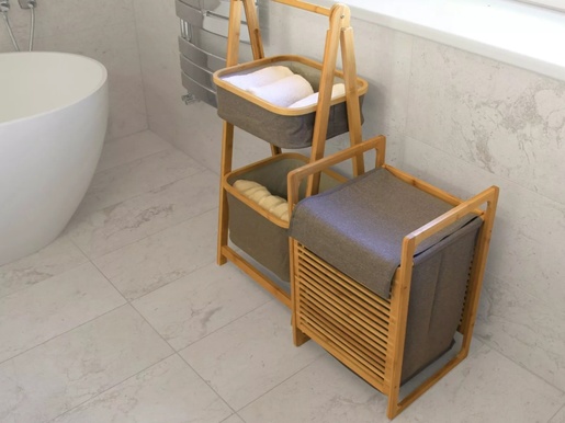 Bolzz Polica za odlaganje stvari natur 2 BOLPOLBG002