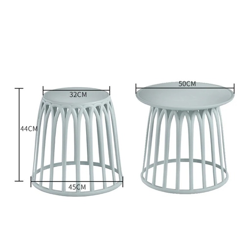 Bolzz Moderni sto uni zeleni BOLSTOPLGREE