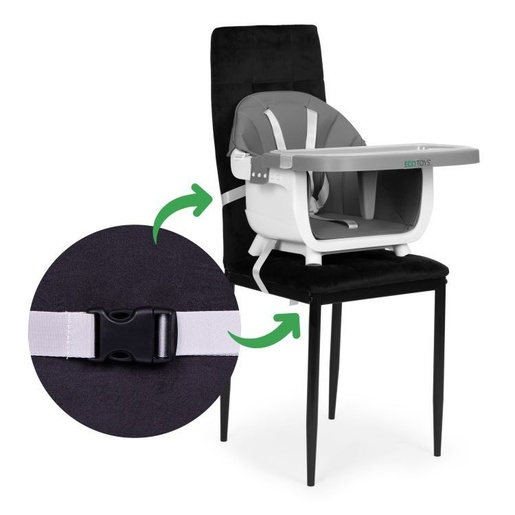 Eco Toys Hranilica za bebe 2u1 gray HC508 GREY