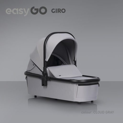 Euro Cart easy go giro 2u1 kolica za bebe cloudy grey W/EA/GIRO/CG
