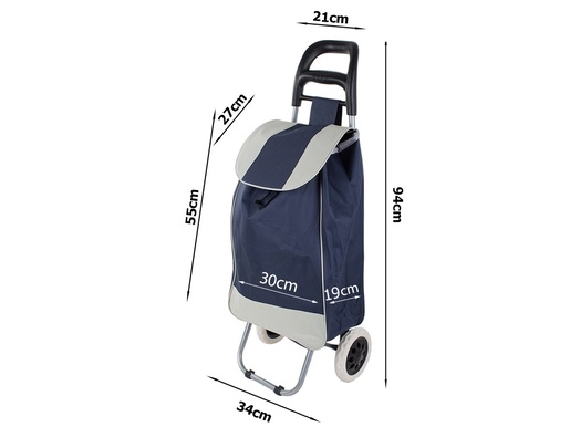 Bolzz Kolica za kupovinu maxi dark blue BOLKOLMAXDBL