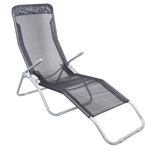 Chomik Ležaljka za baštu/plažu crna LEZ5897