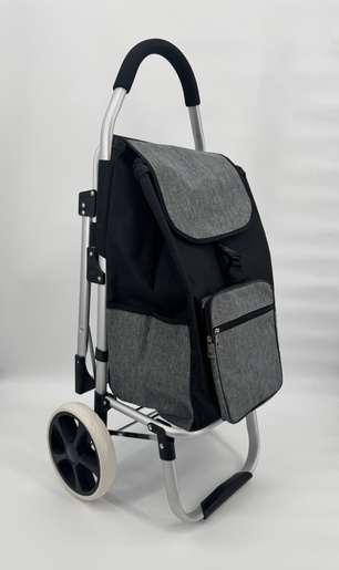 Bolzz Kolica za pijacu sa sedistem crno-siva BOLKOLSEDBLK