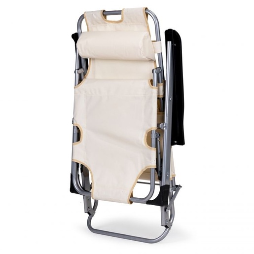 Multi Garden Baštenska ležaljka za plažu 2u1, bež, ZRL010F BEIGE