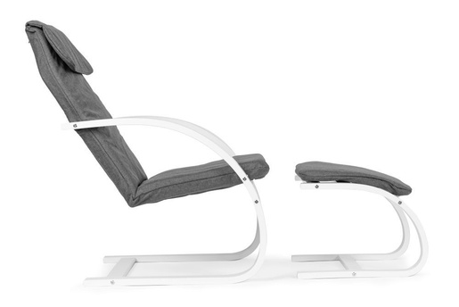 Modern Home Stolica za ljuljanje sa naslonom za noge white TXWQM-31-6WHI