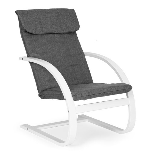 Modern Home Stolica za ljuljanje sa naslonom za noge white TXWQM-31-6WHI
