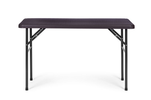 Modern Home Sklopivi set 120 cm sto sa 2 klupe banquet – brown RAK-120D BROWN