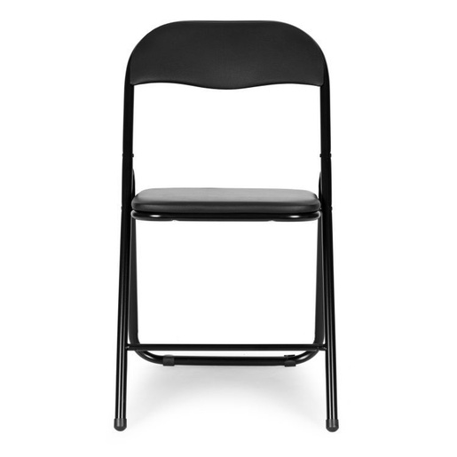 Modern Home Set od 4 skopivih stolica black eco-leather PJJBS0024-04