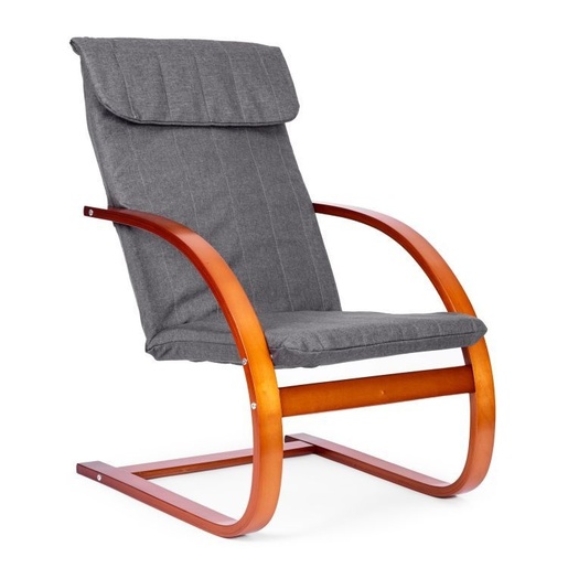 Modern Home Stolica za ljuljanje sa naslonom za noge walnut TXWQM-31-6WAL