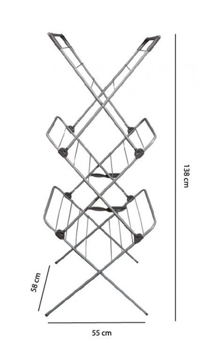 Modern Home Vertikalni sušač za veš 15m JM-3-18G