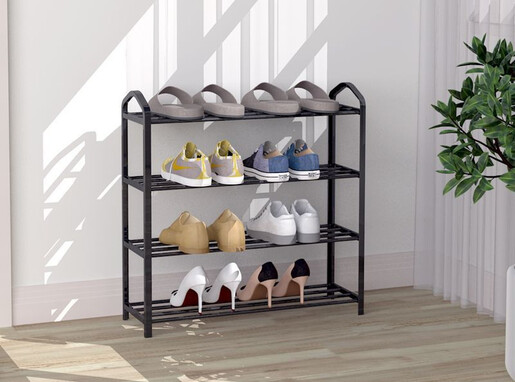 Modern Home Polica za obucu metal 4 XJ43K BLACK