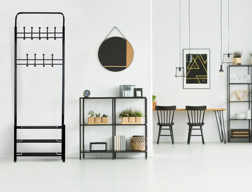 Modern Home Čiviluk + cipelarnik GH-201 BLACK