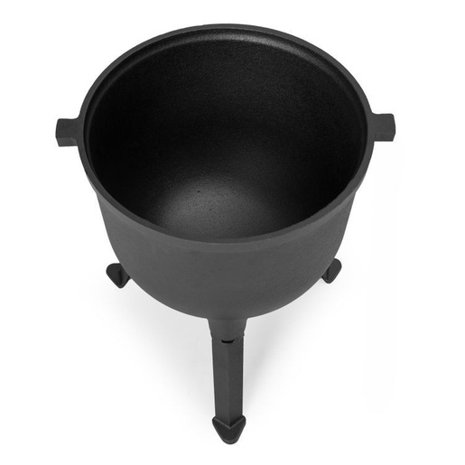 Multi Garden Liveni gvozdeni kotlić 10l, lovački lonac VK10L BLACK