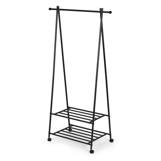 Modern Home Čiviluk sa dve police, modernhome GH-207 BLACK