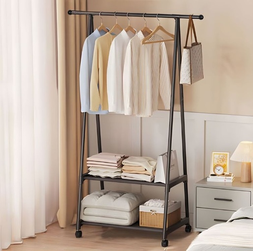 Modern Home Čiviluk sa dve police, modernhome GH-207 BLACK