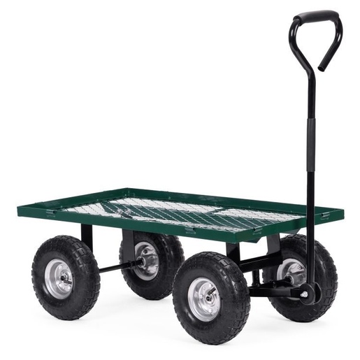 Multi Garden Transportna kolica za baštu 200 kg sa bočnim panelima koji se otvaraju, točkovi na naduvavanje 1017