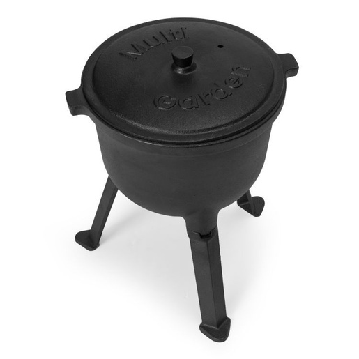 Multi Garden Liveni gvozdeni kotlić 5l, lovački lonac VK5L BLACK